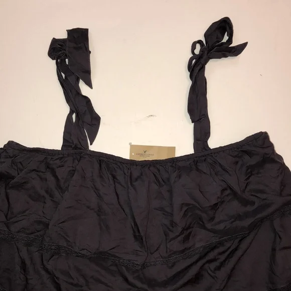 American Eagle Casual Tiered Shoulder Tie Cami Tank, size XL - Picture 9 of 12
